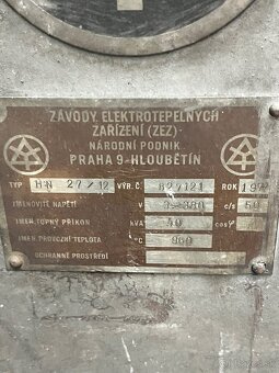 Komorová kaliaca pec - 2