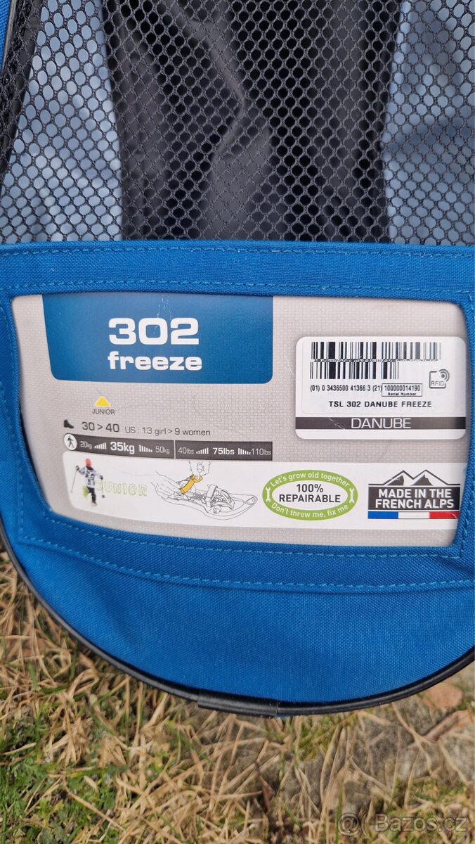 Prodám sněžnice TSL 302 Freeze junior - 2