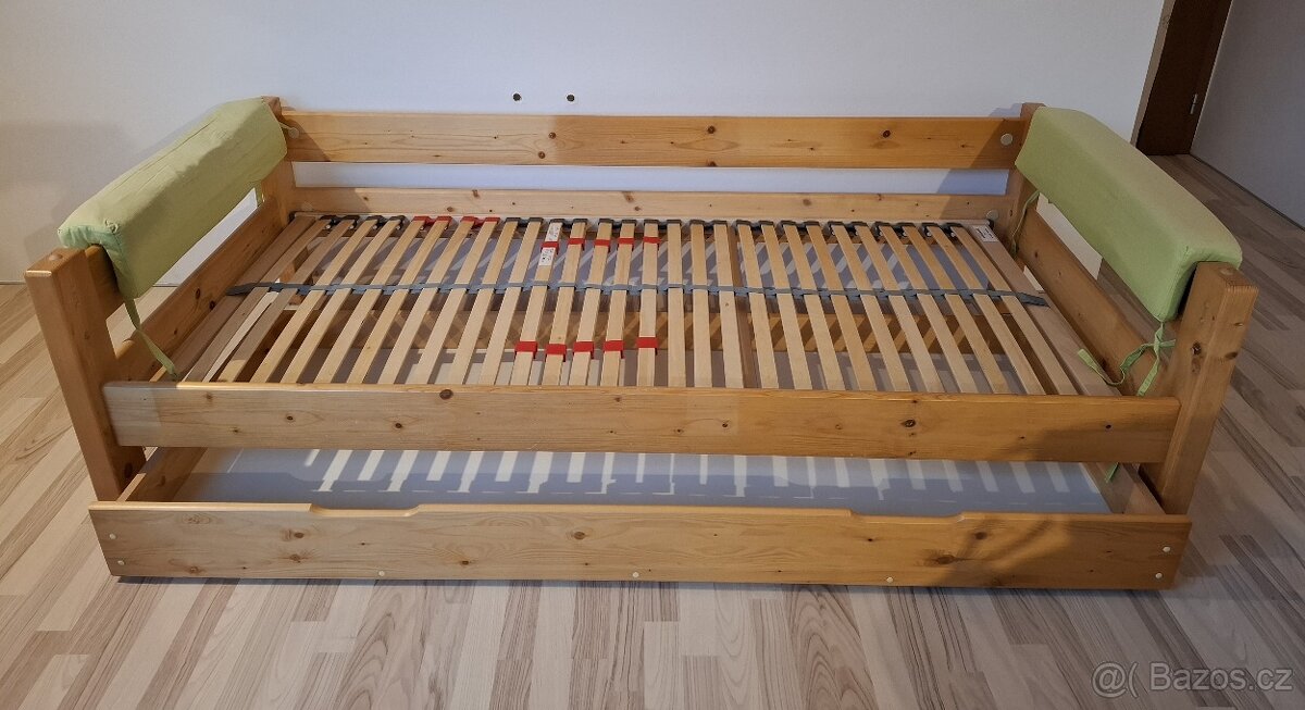 Dětská postel z masivního dřeva 90/200 - 2