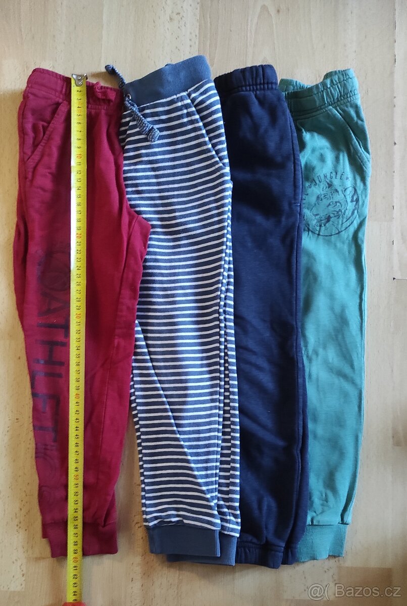 Set - 4x chlapecké tepláky vel. 110 (4-5 let) - 2