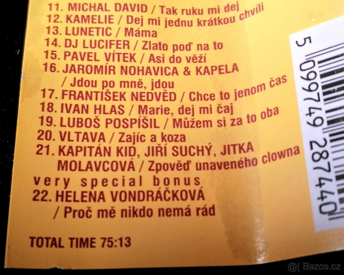 MC katety hity České i Slovenské - 2