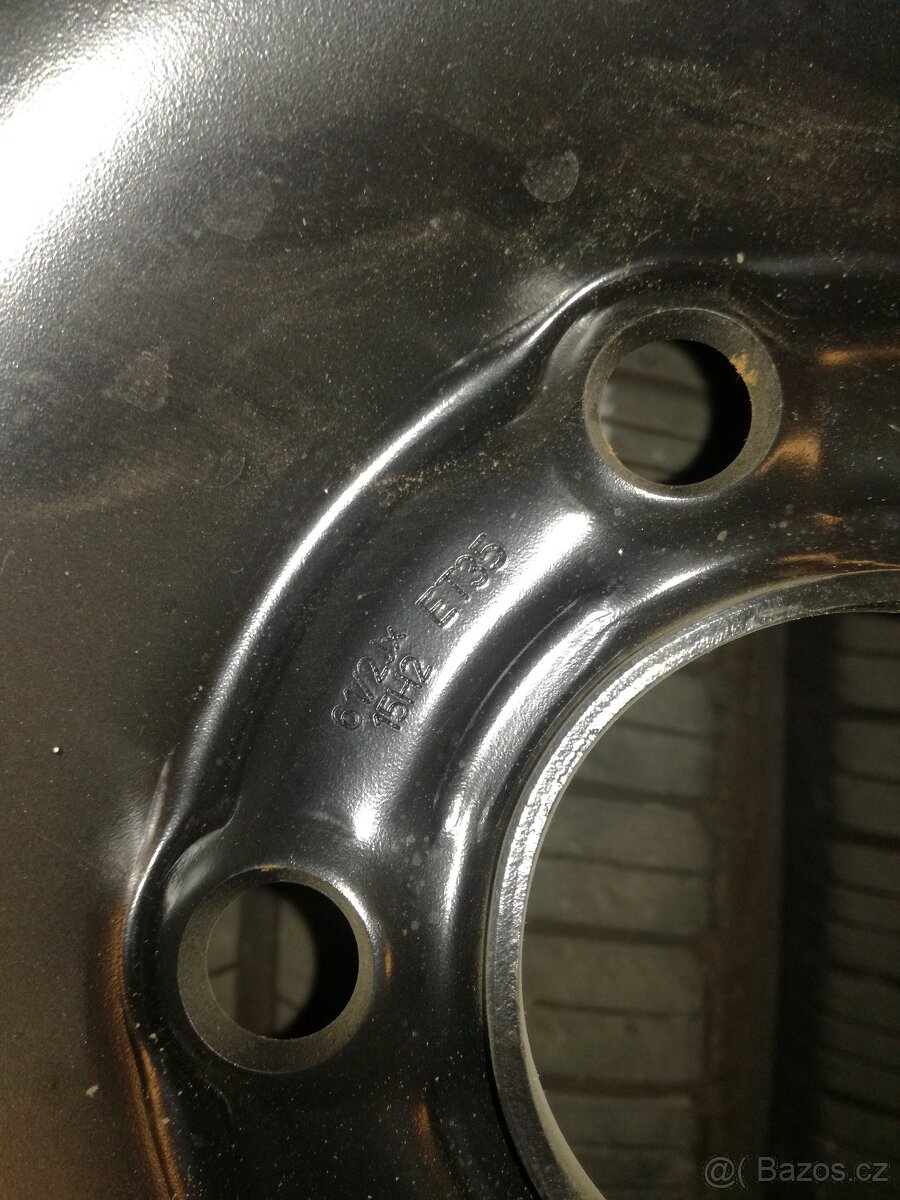 Plechový disk Alcar 6,5x15 5x110 Opel GM 1 ks nový KFZ 9945 - 2