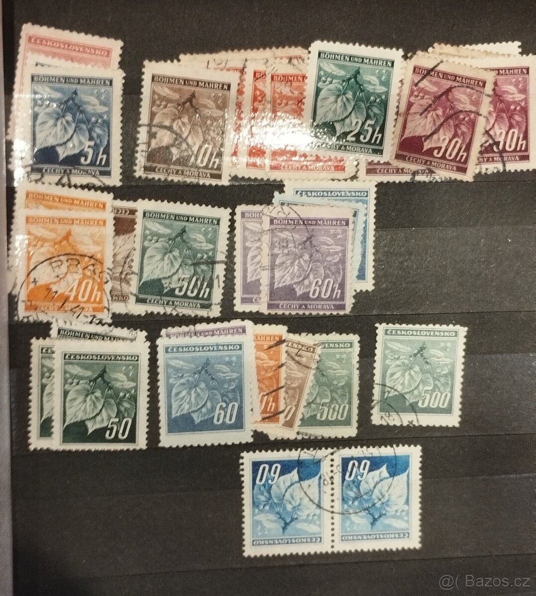 Sbírku známek známky 4x album č1 - 2