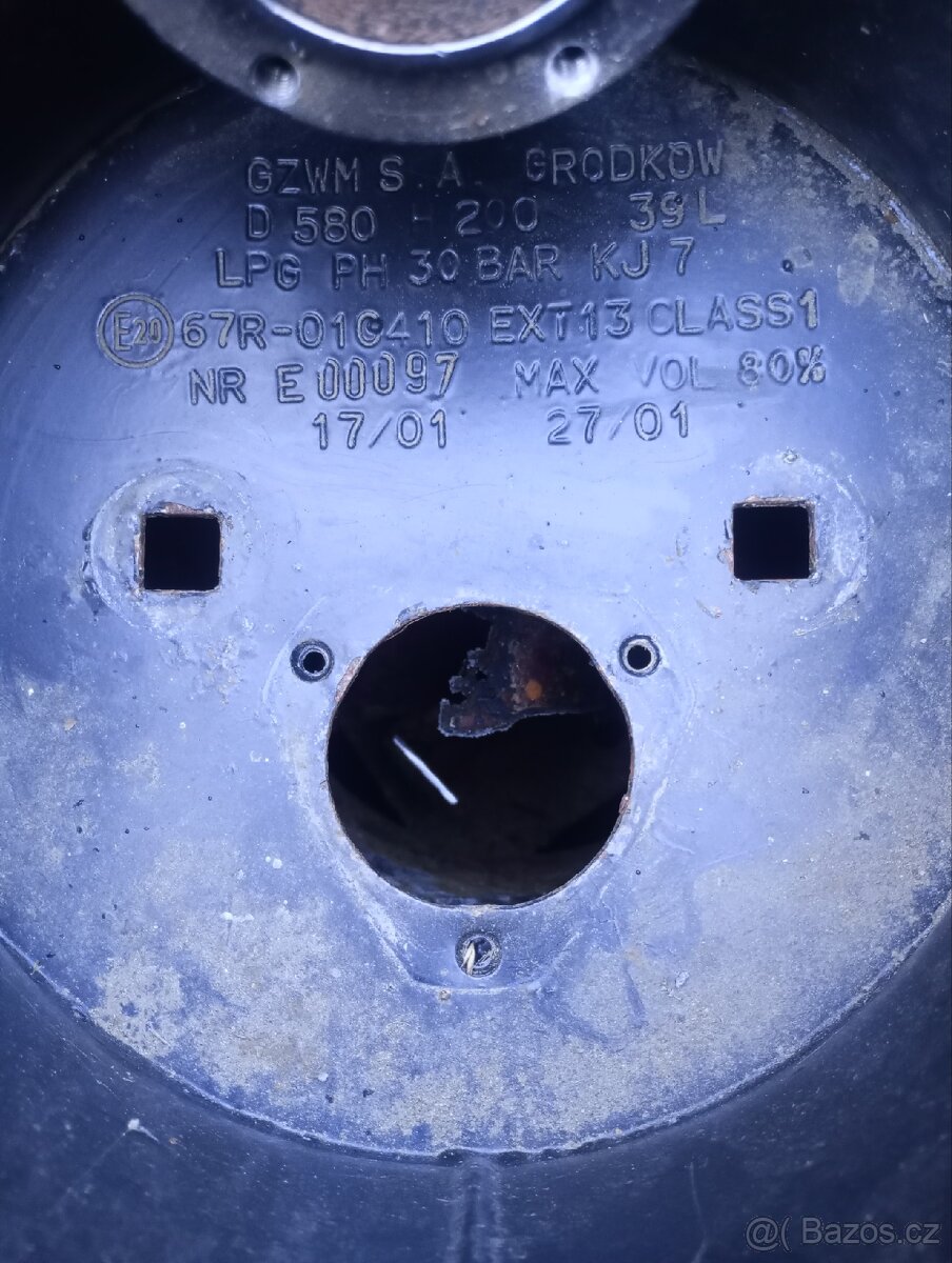 LPG nádrž 580/200 - 2