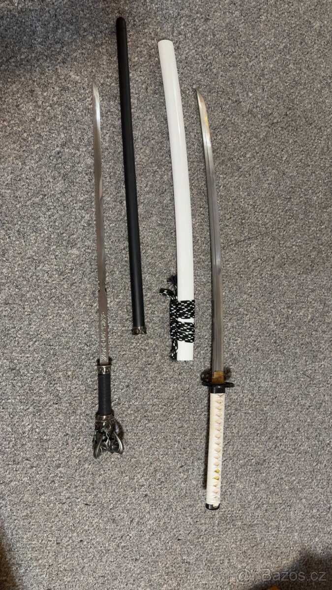 Katana a hůl s čepelí - 2