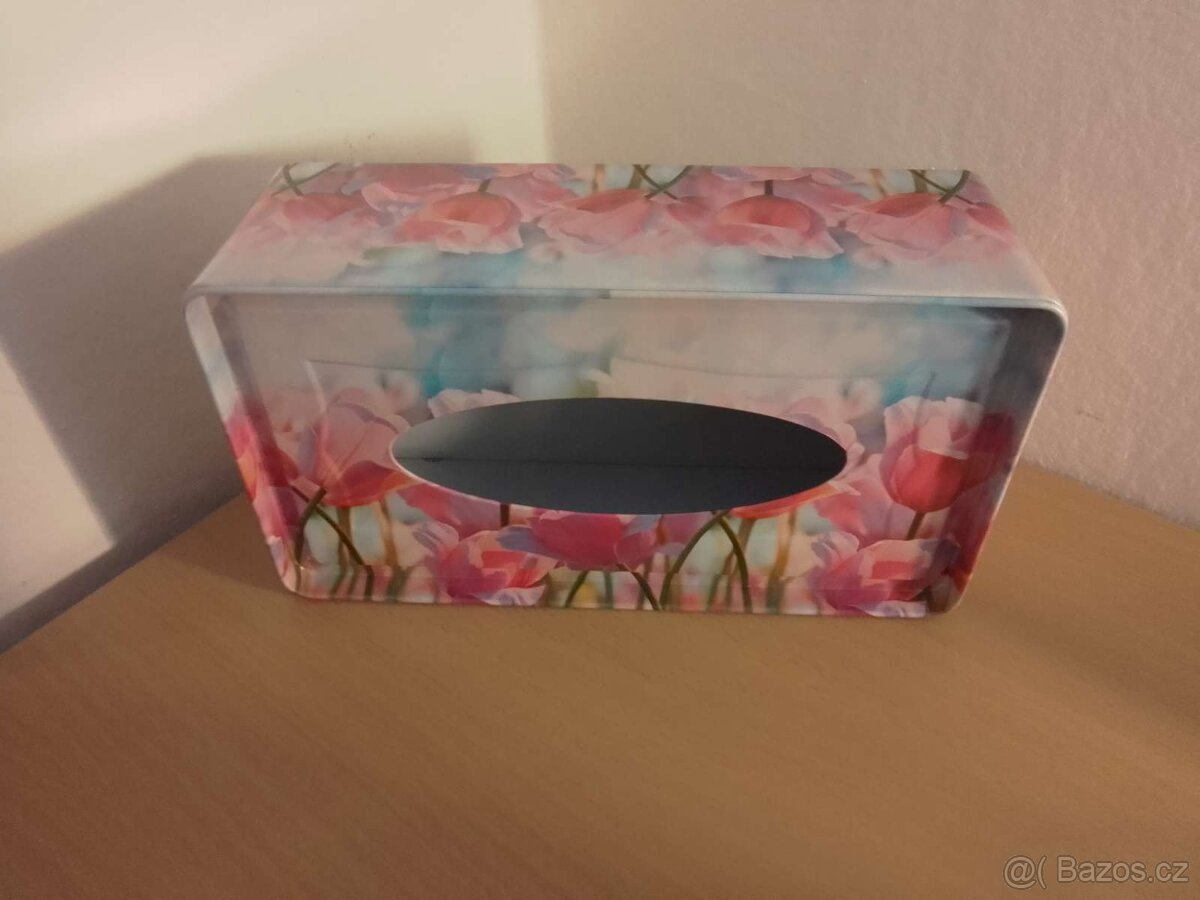 Krabička na ubrousky - Tulipány - 2