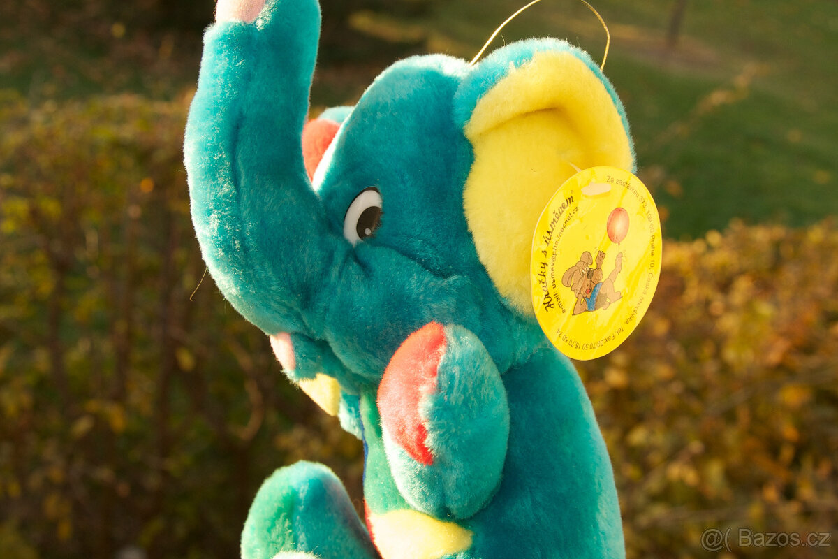 Plyšák - slon - 2