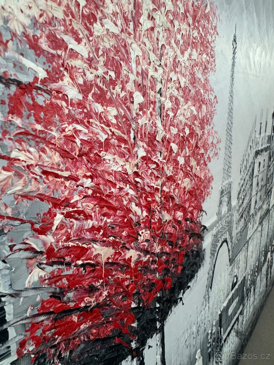 2x Olejomalba s motivem Francie - 2