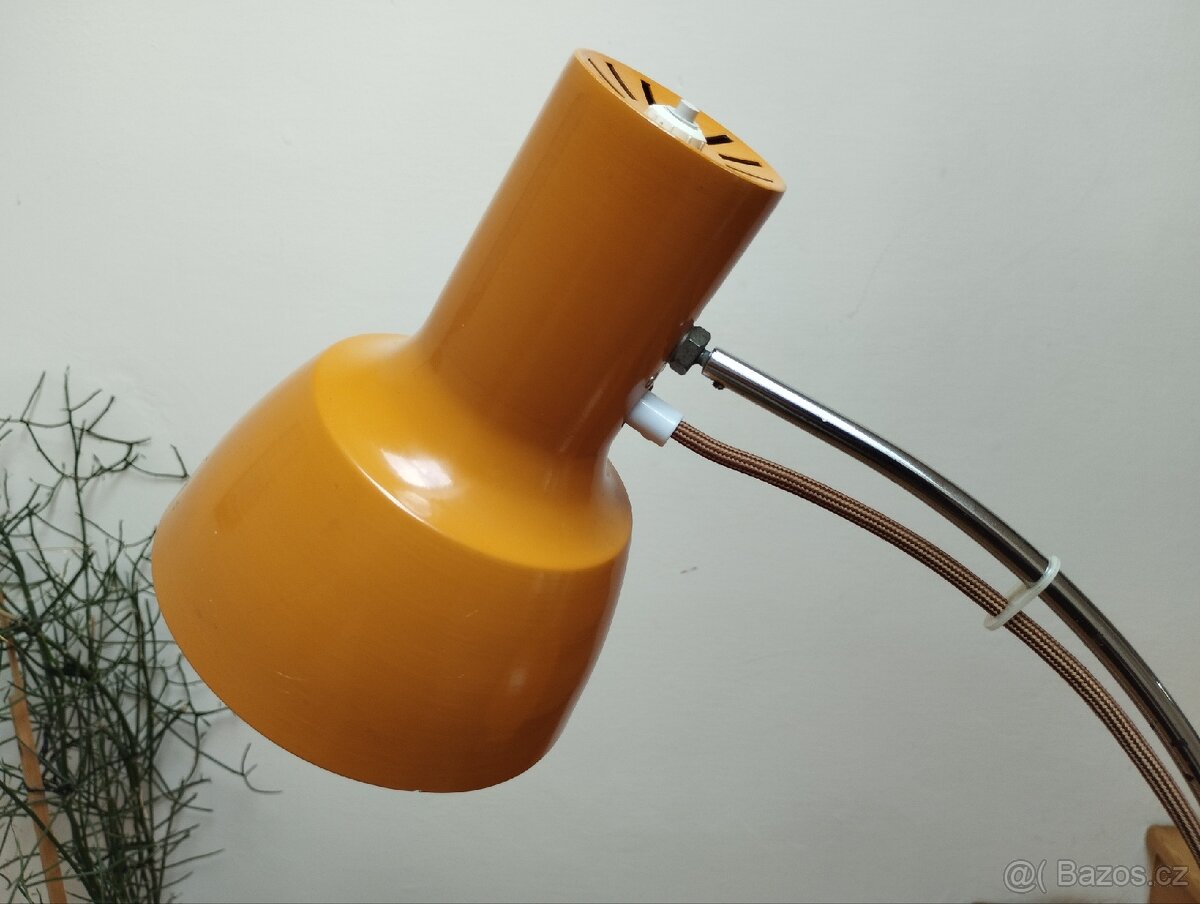 Retro hnědá lampička Napako - 2