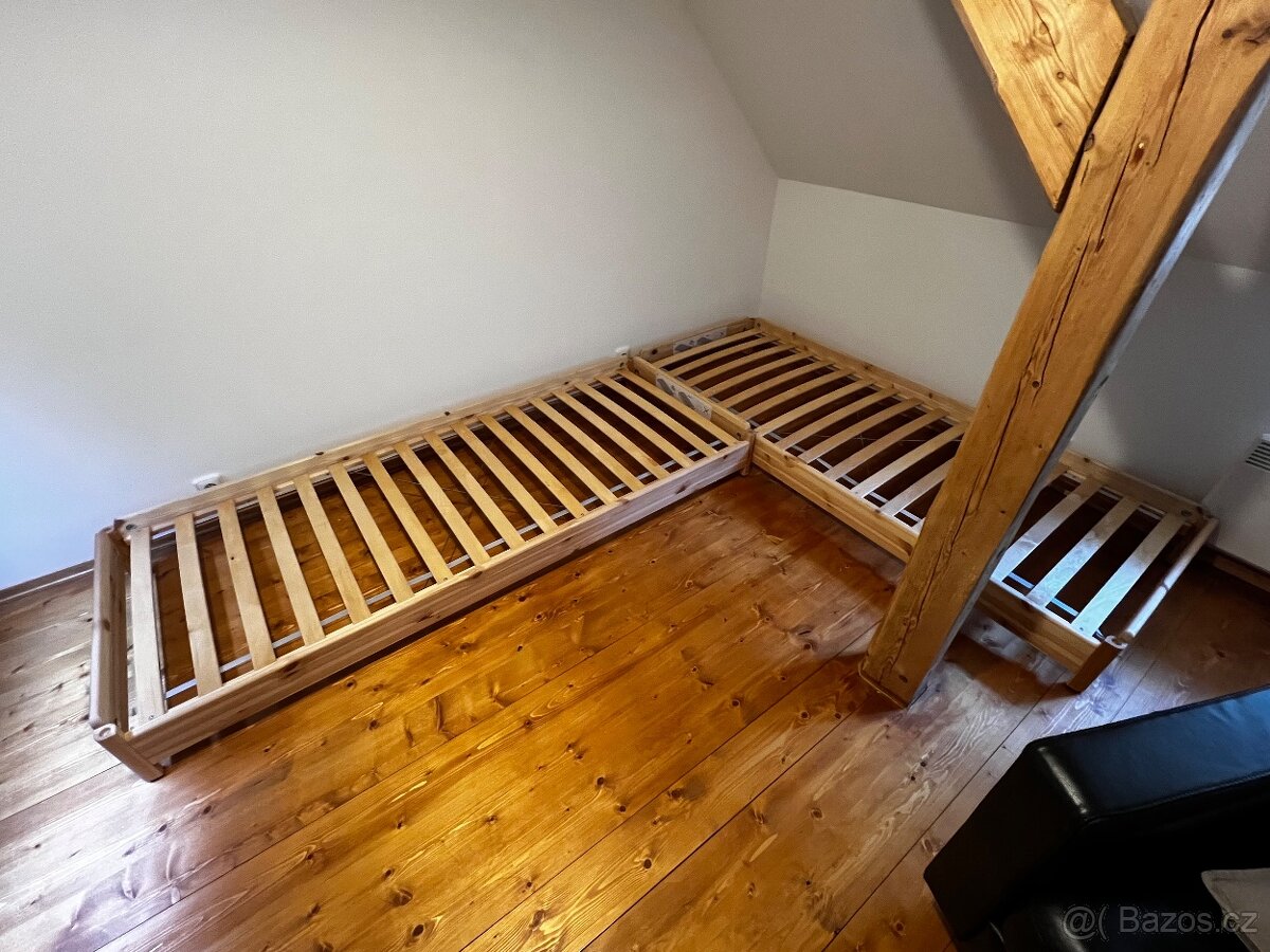 Pár stohovatelných postelí IKEA UTAKER + dvě matrace zdarma - 2