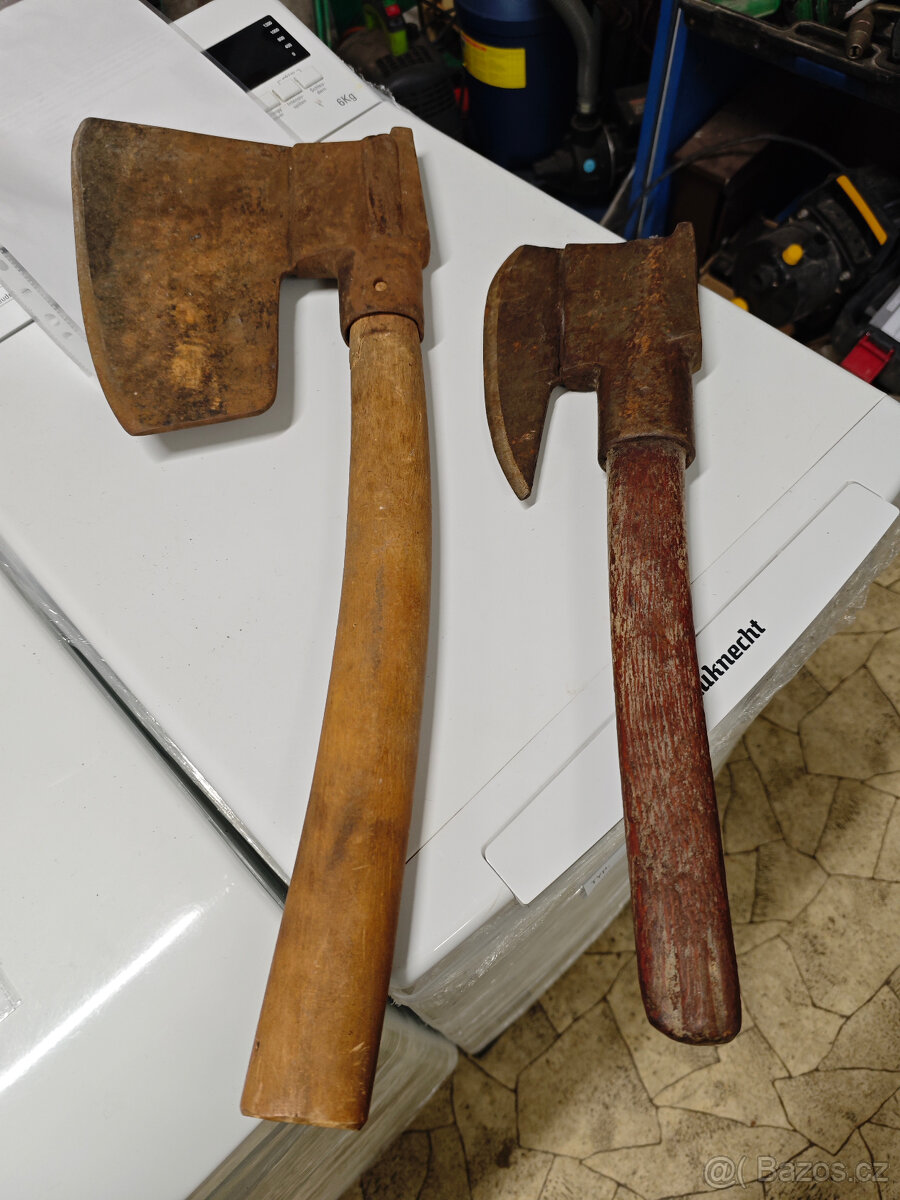 Staré řeznické sekery - 2