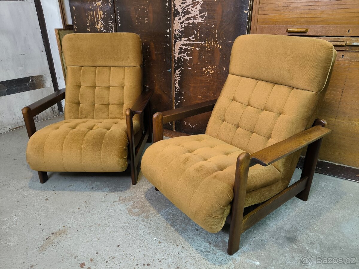 Párová čalouněná křesla Barbora - 2