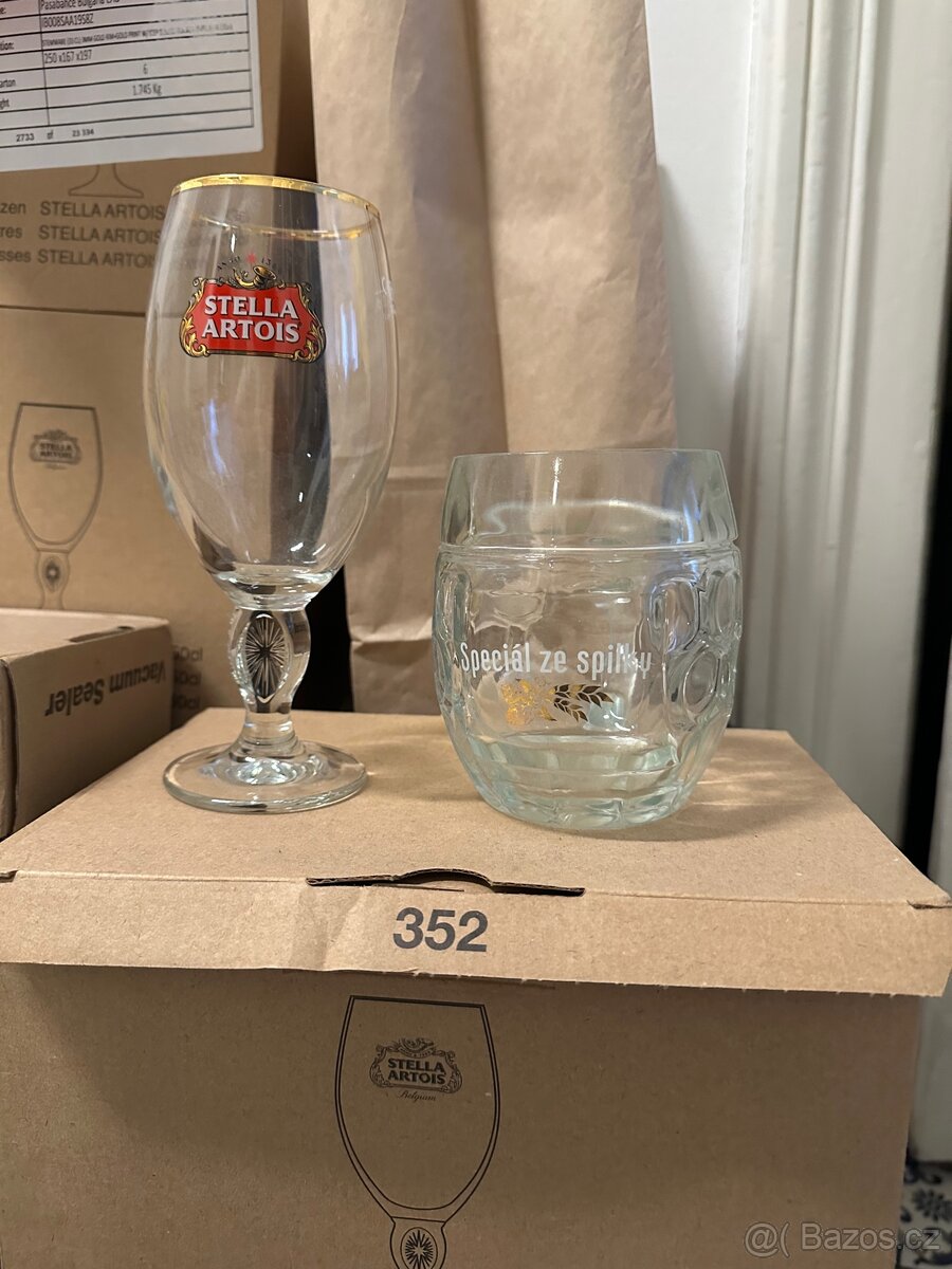 Sklenice (Stella + další typy) - 2