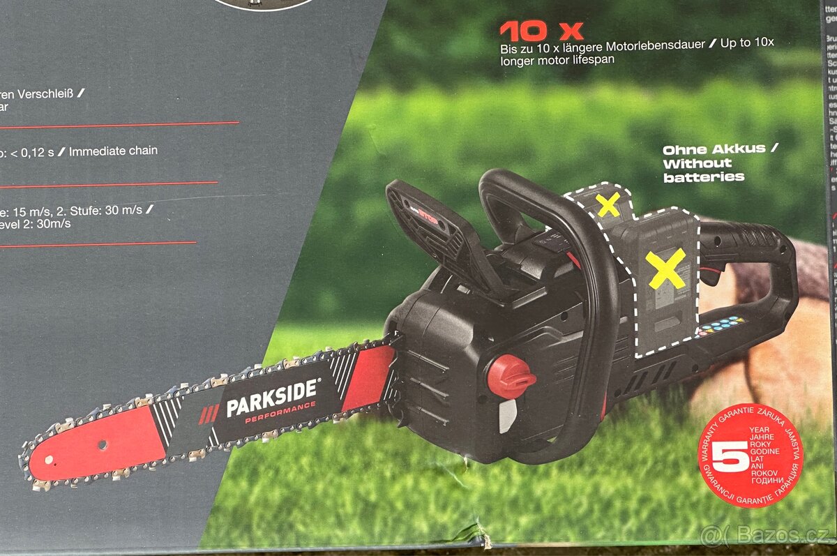 Parkside Performance Aku prořezávací pila - 2