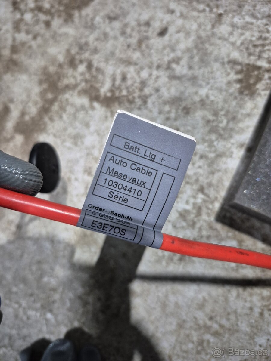 BMW 325 pyropojistka baterie / plusový kabel – 6936649 - 2