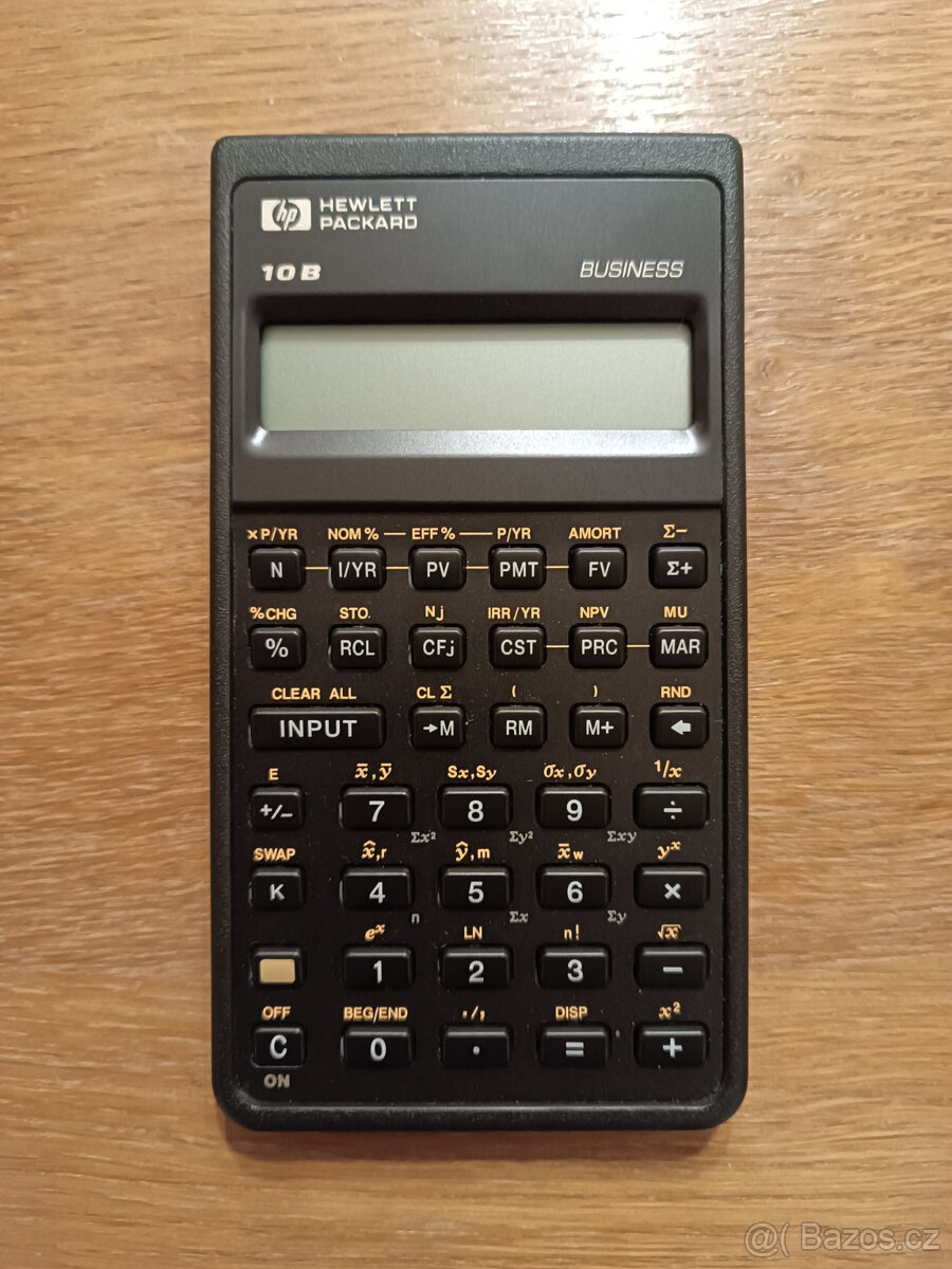 Hewlett Packard 10B – business kalkulačka - 2