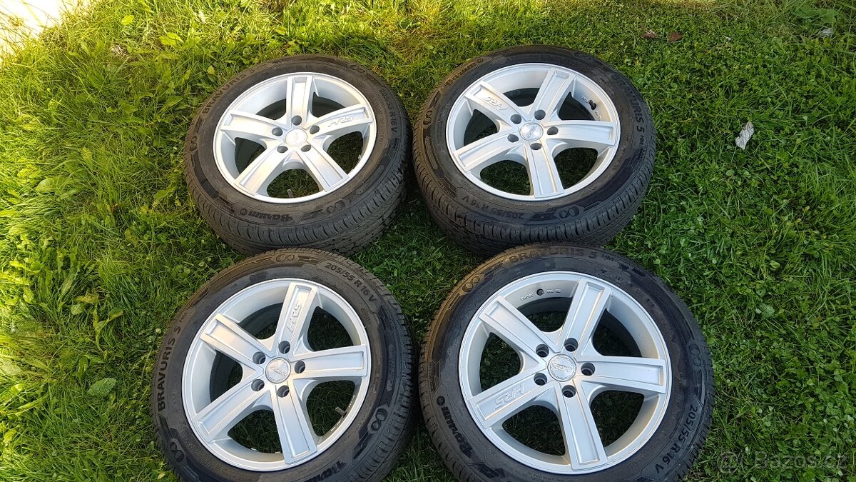 Prodám ALU kola 205/55 r16 - 2