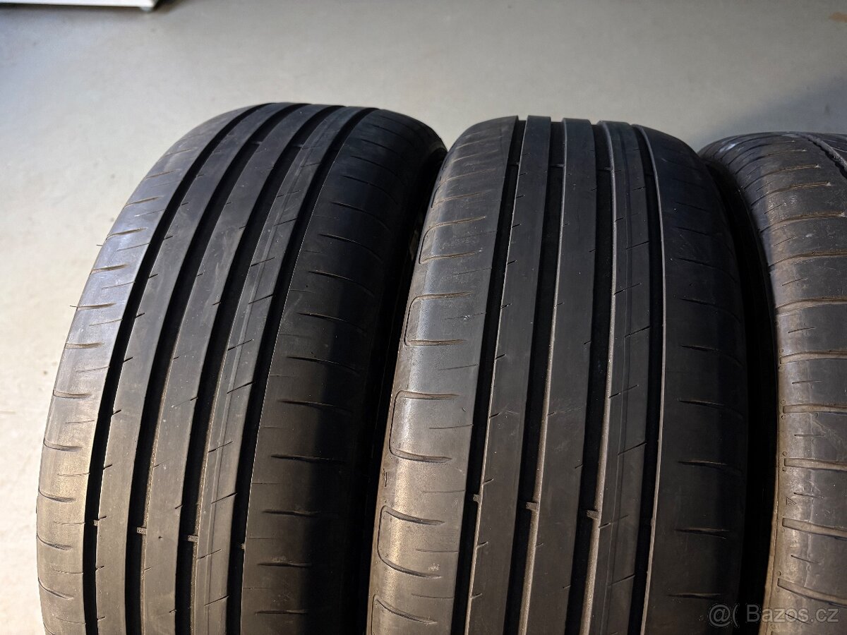 Letní pneu Goodyear + Nokian 205/55R17 - 2