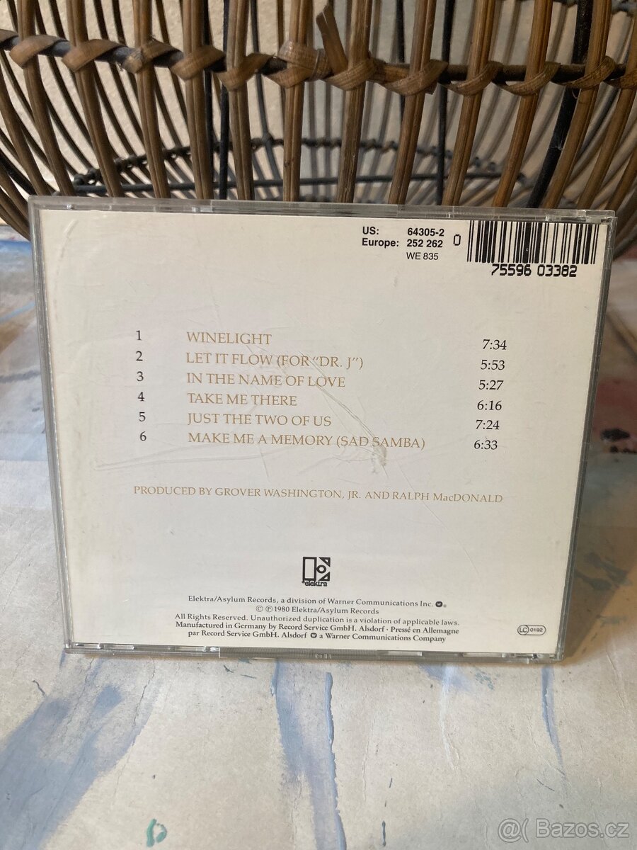 Grover Washington- winelight - cd - 2