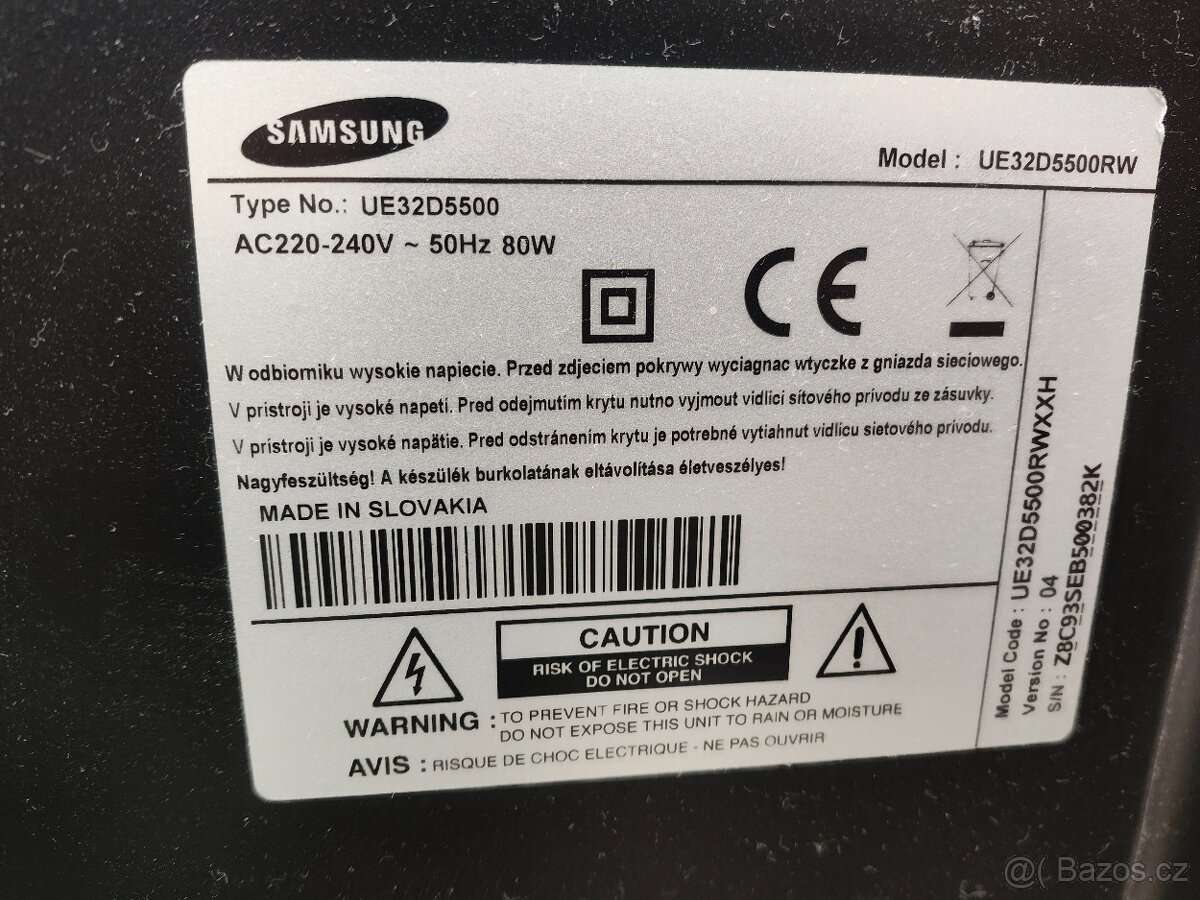TV Samsung 32" - 2