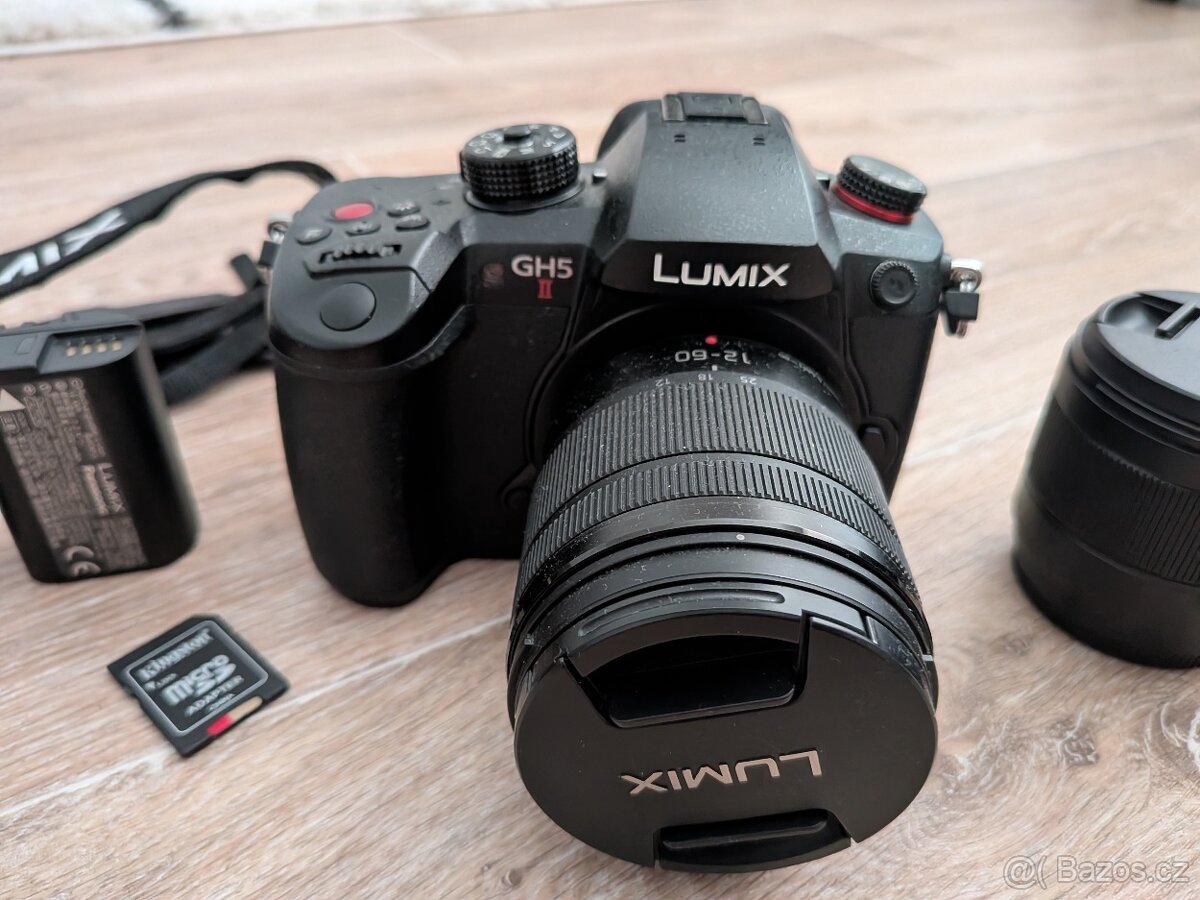 Panasonic Lumix gh5 II + příslušenství - 2