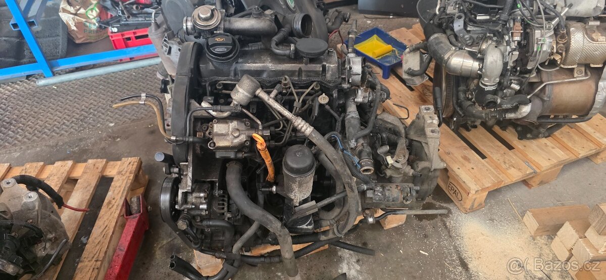 Motor 1.9tdi 66kw AGR - 2