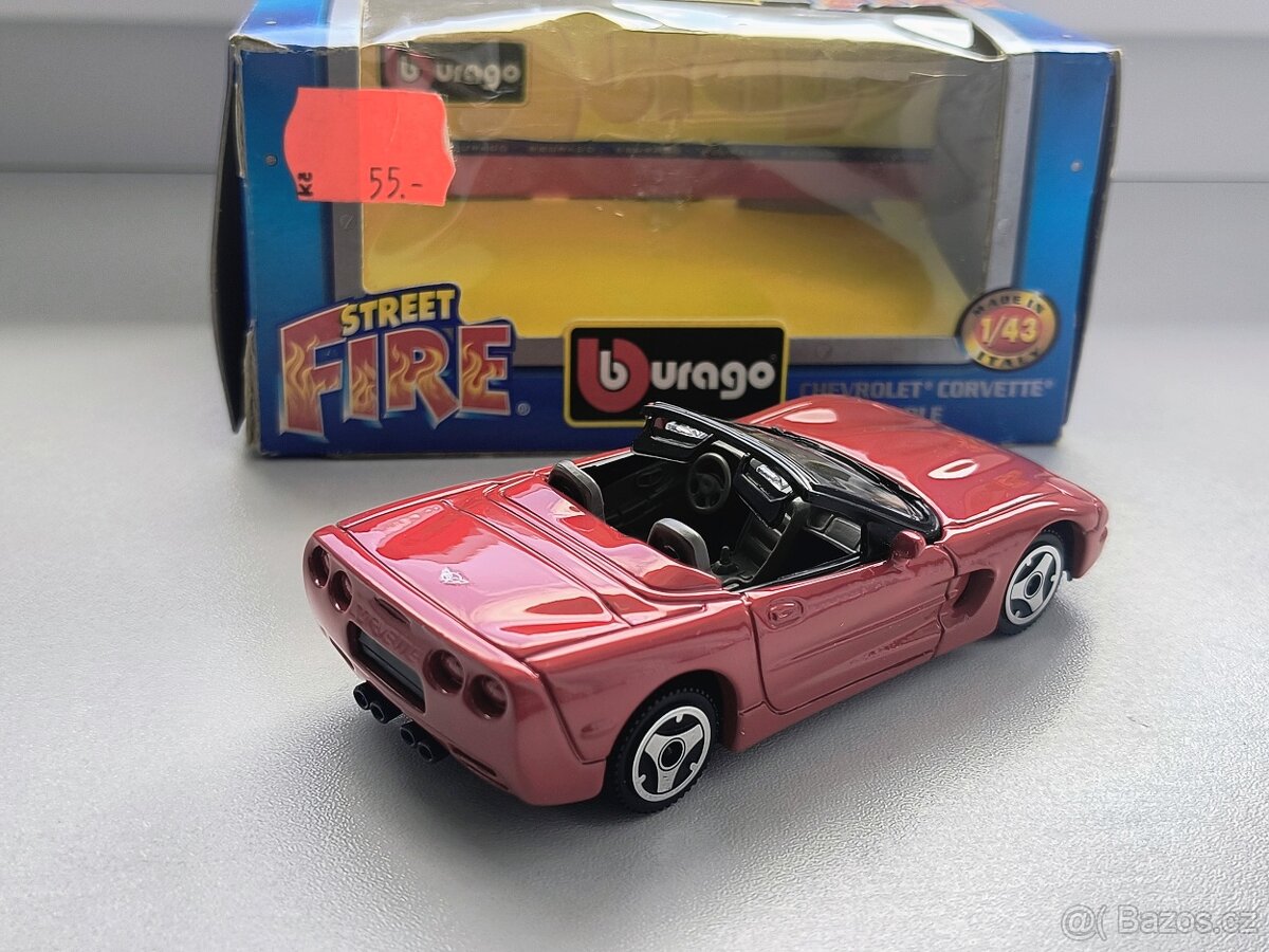 Model auta Chevrolet Corvette, Bburago 1:43 - 2