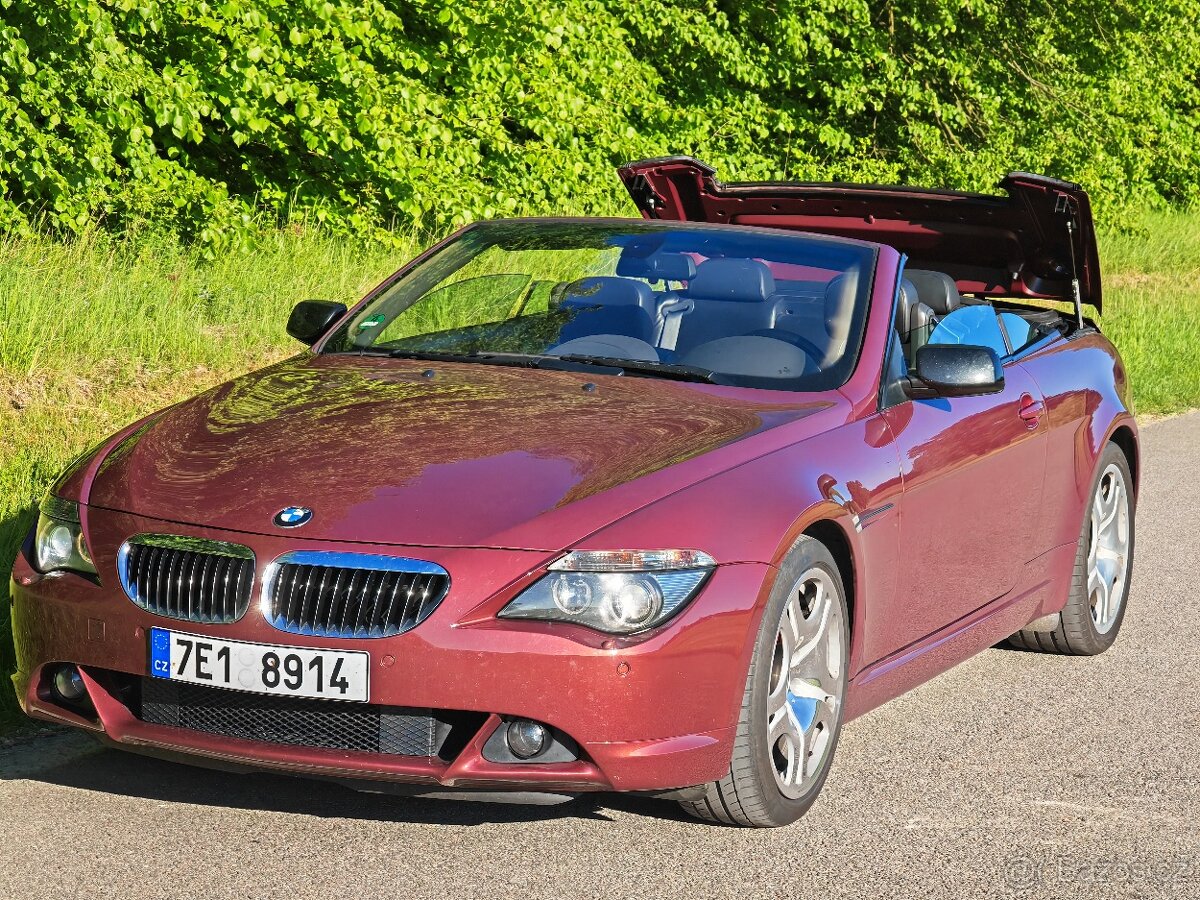 BMW 645Ci Cabrio V8 (E64) – 4.4 V8, MANUAL - 2