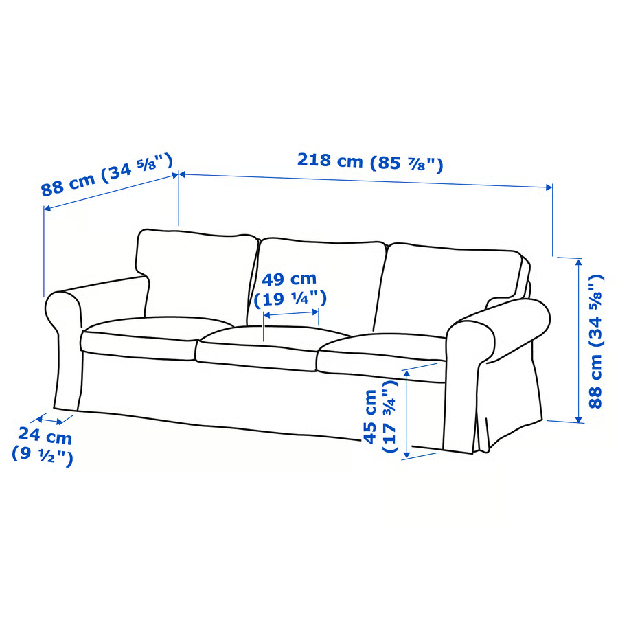 Gauč Ikea Ektorp - 2
