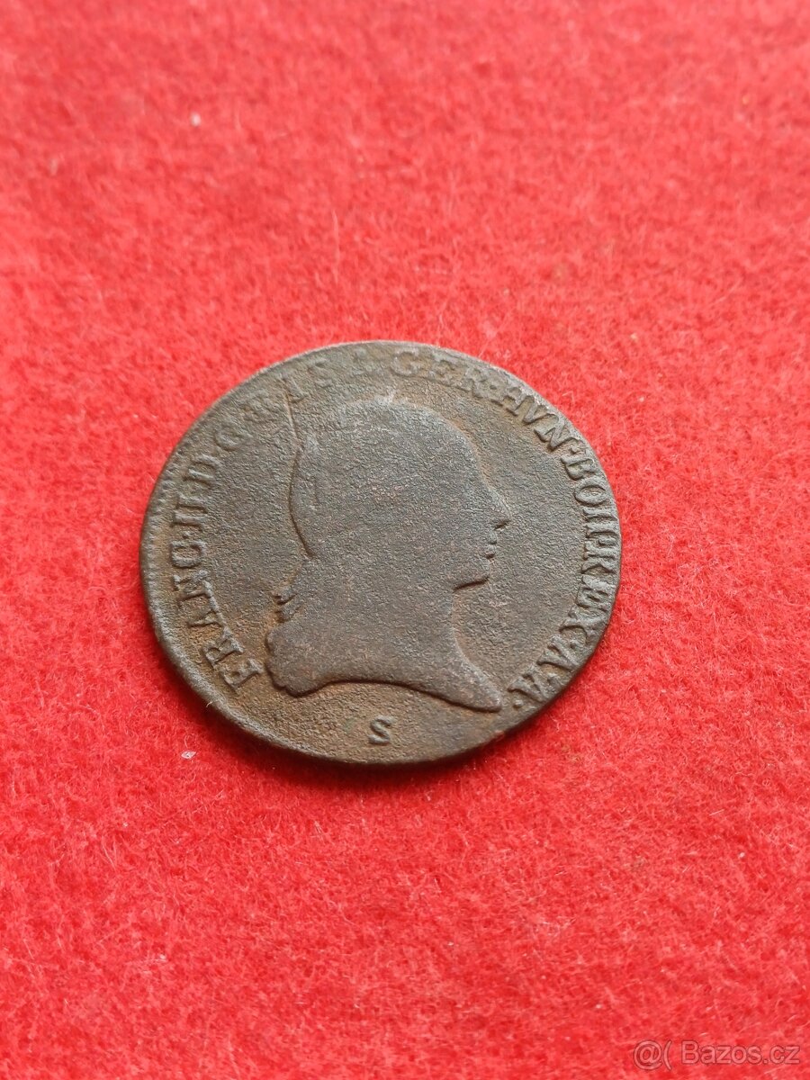 3 krejcar 1800 S č.1 - 2