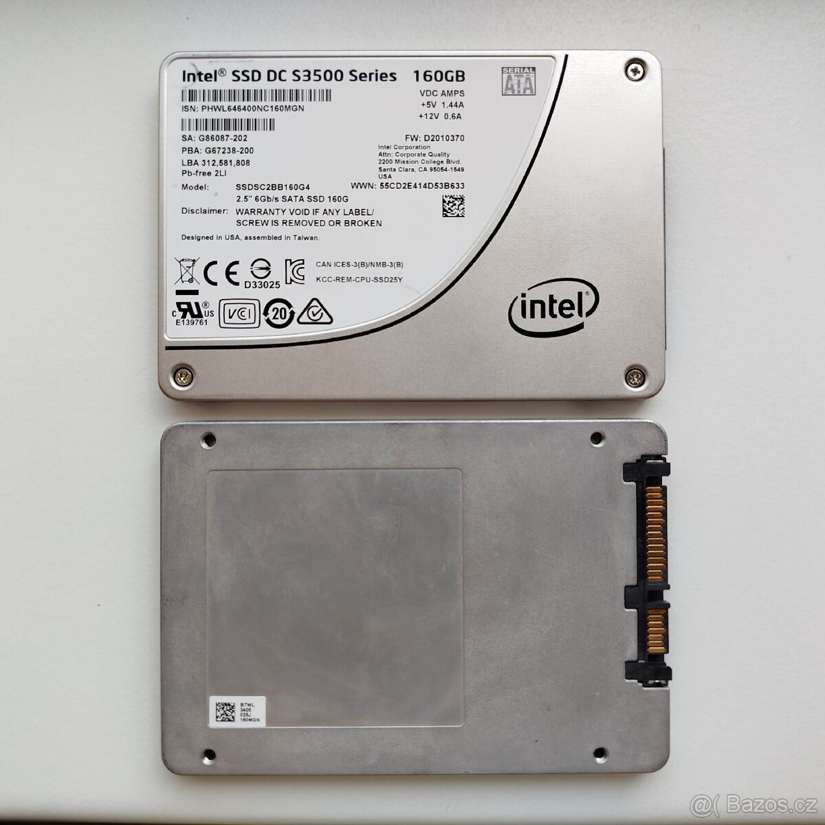 SSD - Intel SSD DC S3500 Series 160 GB - 2