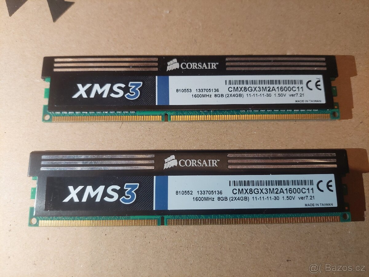 2x4gb Ram ddr3 - 2