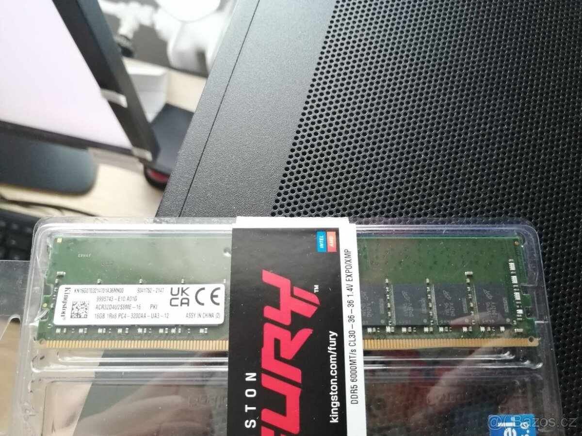 RAM Kingston 1x16 GB DDR4 3200MHz - 2