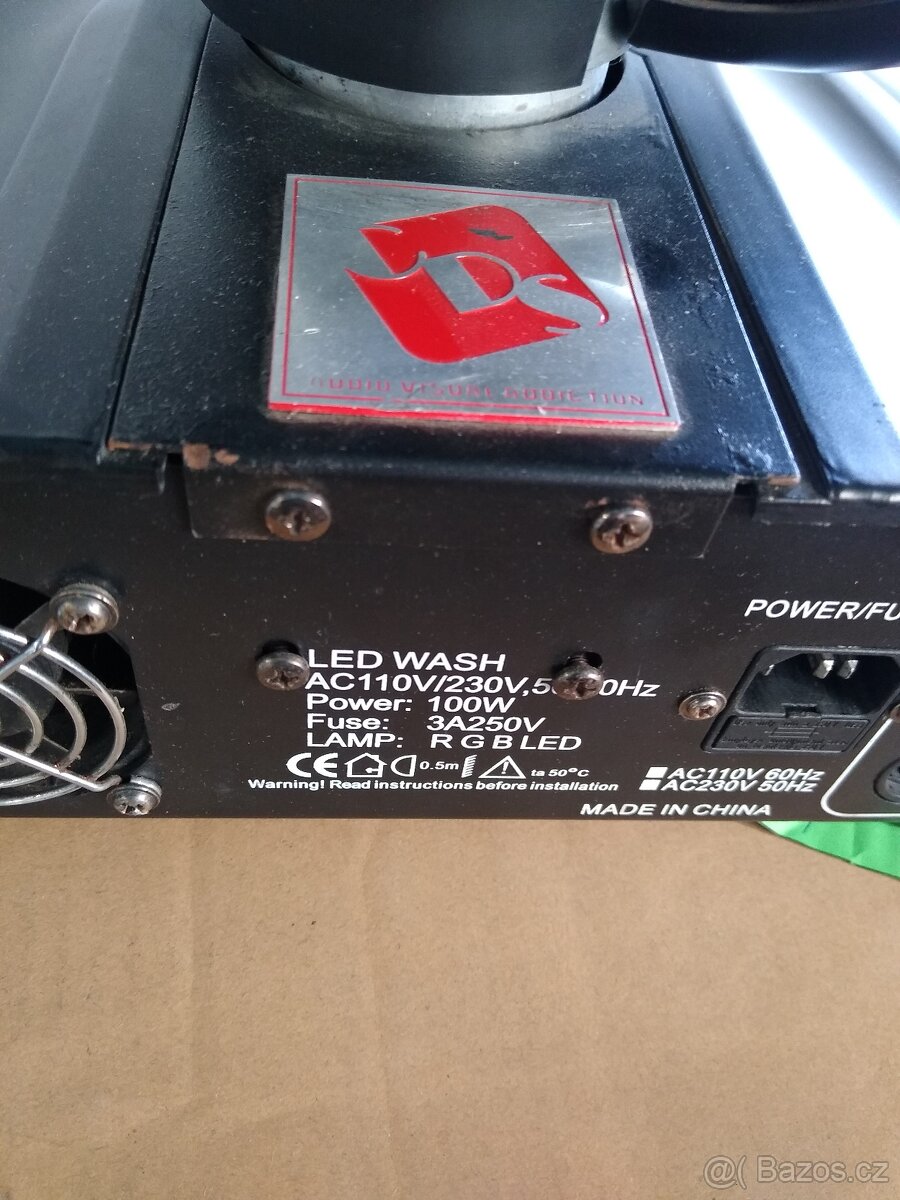 Otočná hlava WASH 36x12 RGB - 2