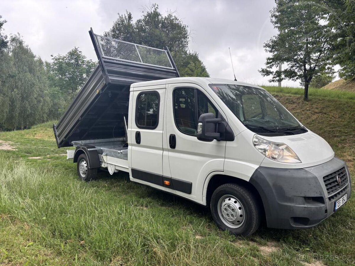 Fiat Ducato 2.3TDi 7mist, novy 3S sklápěč-sklopka - 2