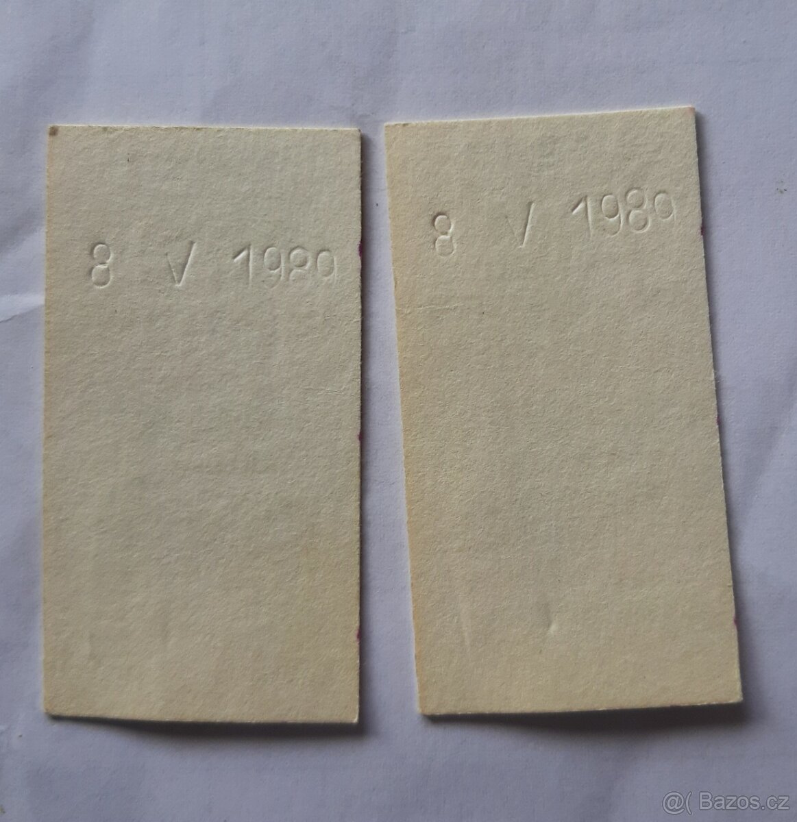 Pamětní razítka a jízdenky - 2