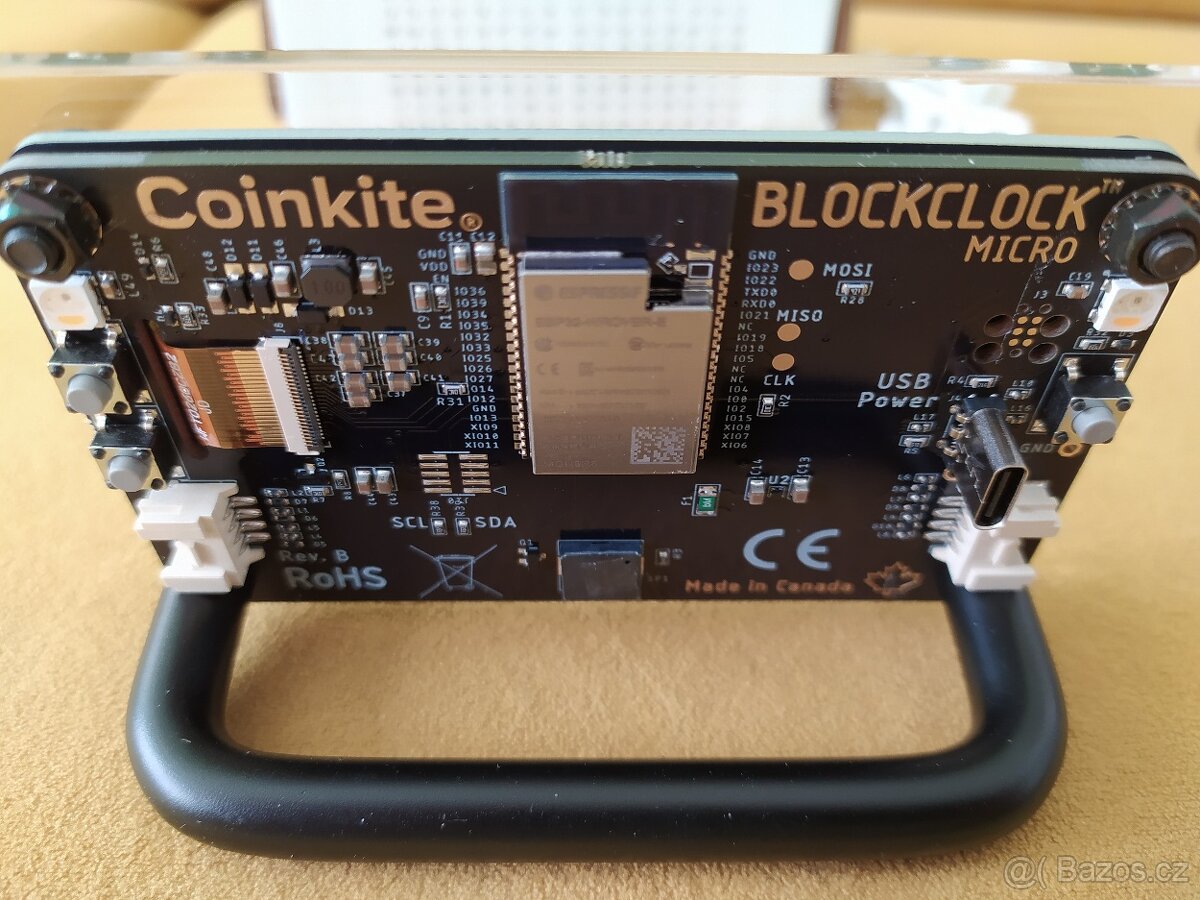 Blockclock micro by Coinkite - 2