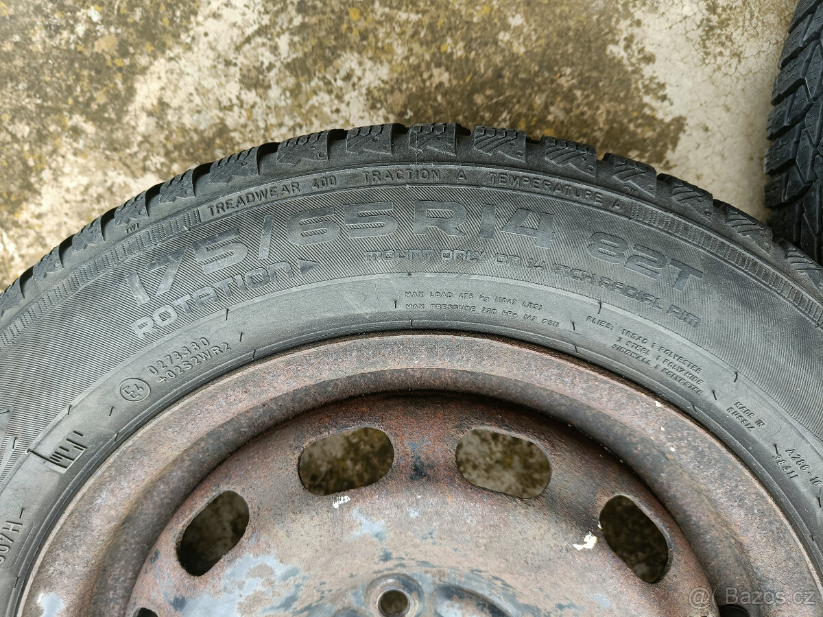 Ford Fiesta Fusion zimní sada 14" - 2