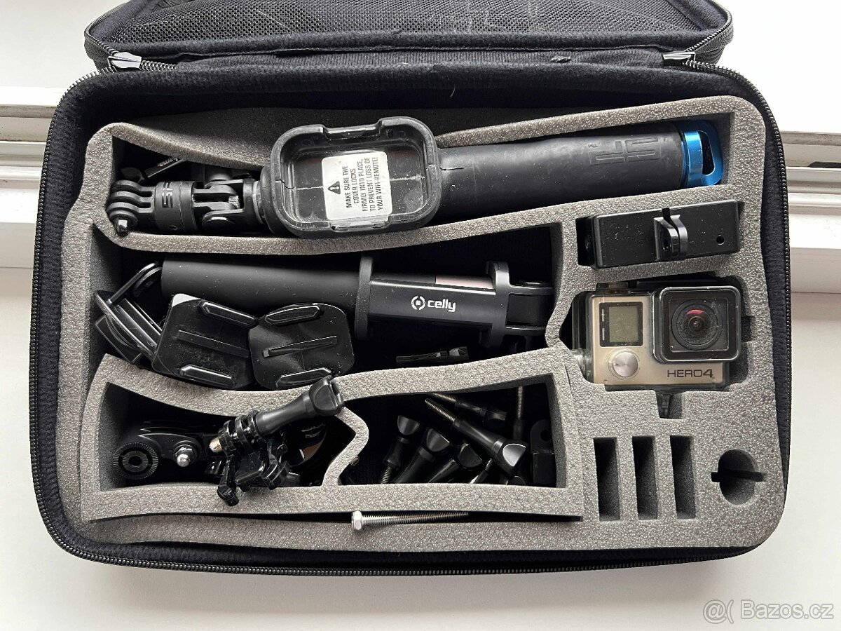 GoPro Hero 4 akční kamera s příslušenstvím - 2