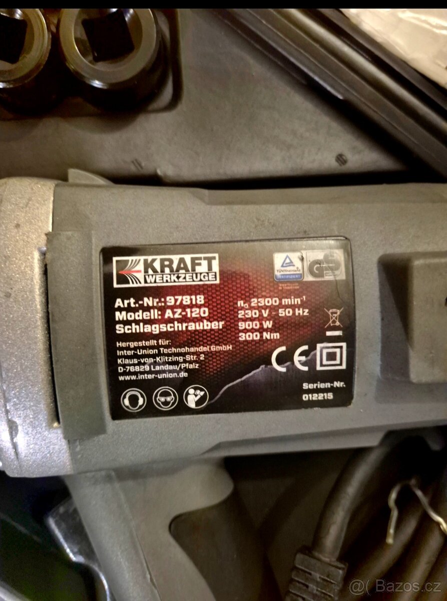 Elektrický rázový utahovák - 2