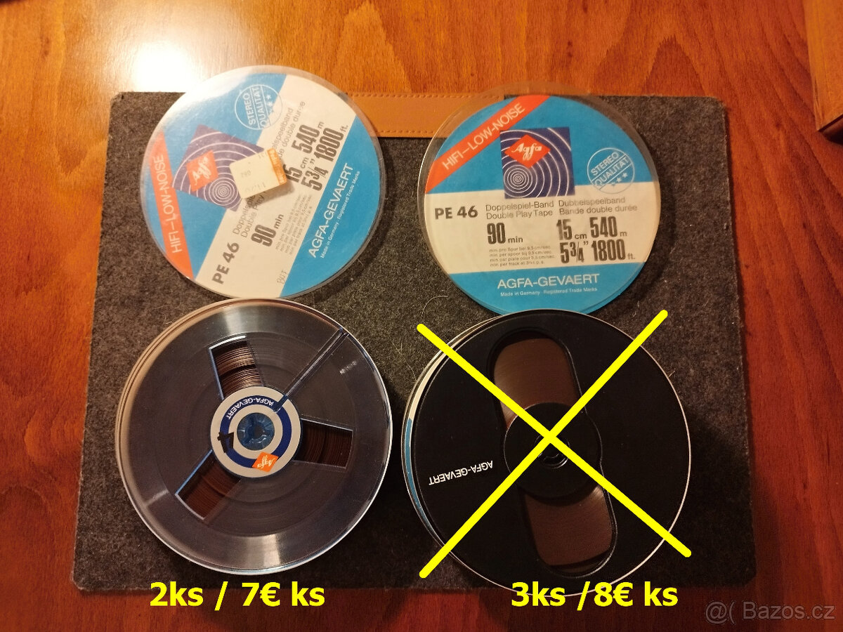 Magnetofónové pásky - 2