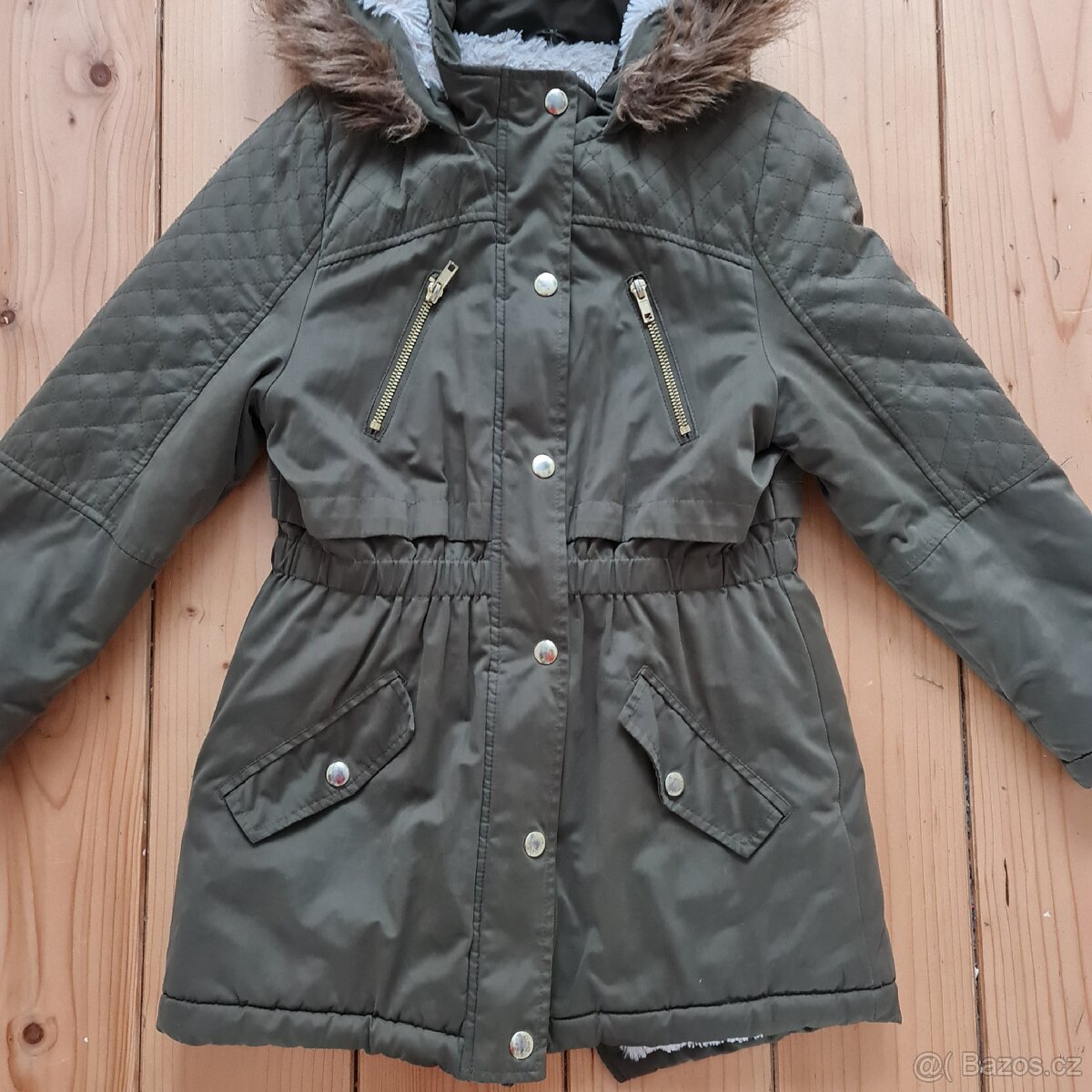 Vel 134-140 dívčí parky, kabáty - 2