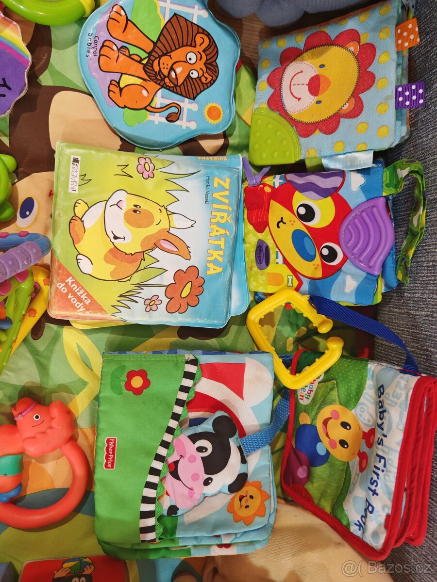 hračky pro miminka knížky pro nejmenší kostičky hrací deka - 2