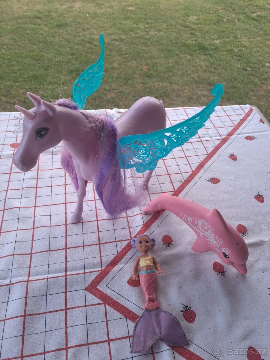 JEDNOROŽEC, MOŘSKÁ PANNA, DELFÍN - 2