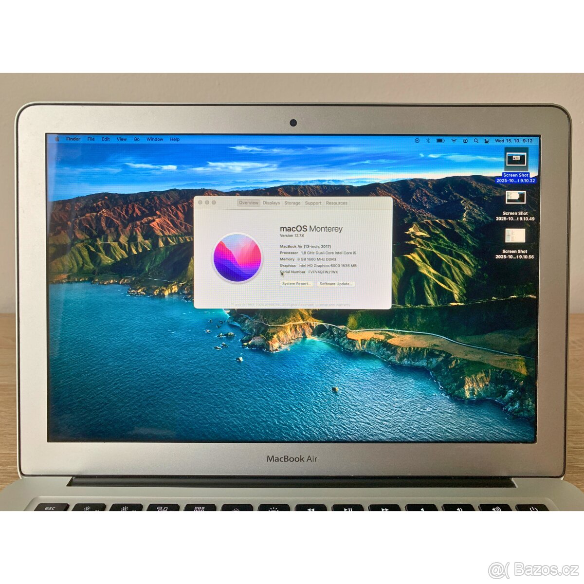 MacBook Air 13" (2017) – TOP STAV, NOVÁ BATERIE - 2