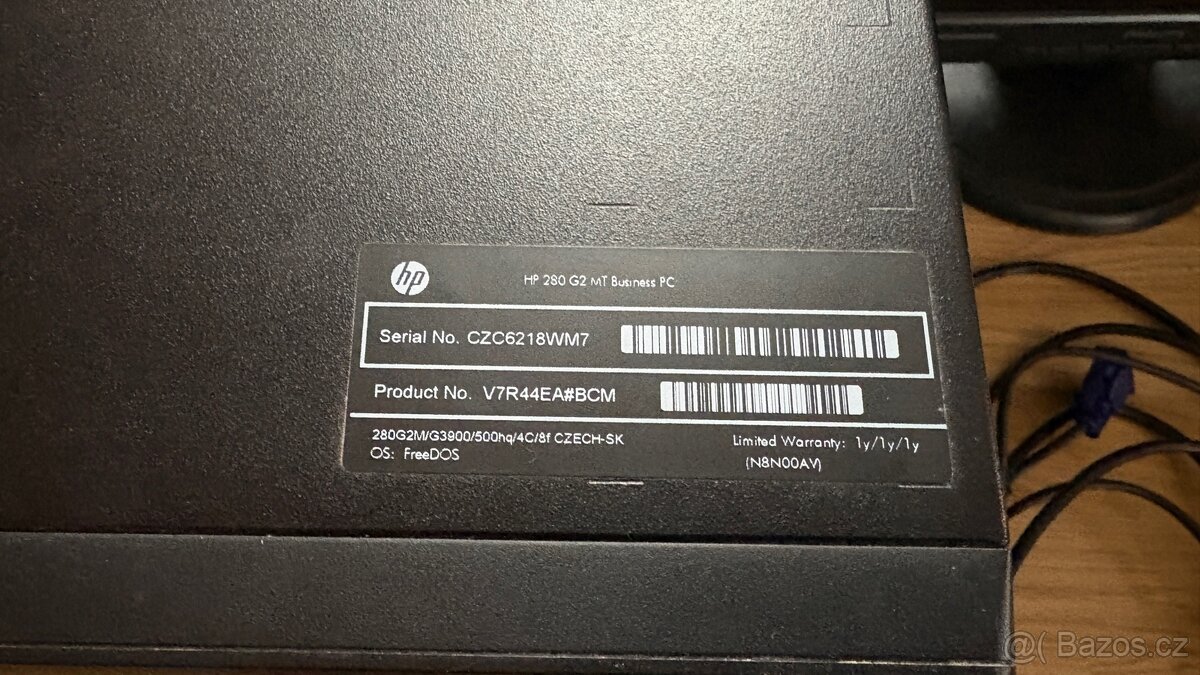 HP 280 G2 MT Business PC 8GB 500GB + Monitor Philips - 2