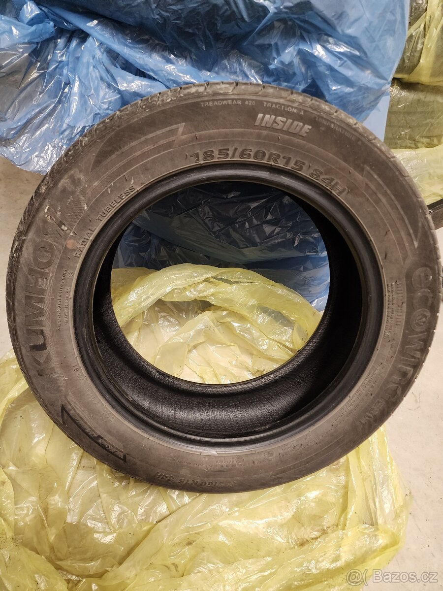 Letní pneumatiky Kumho 185/60 R15 - 2
