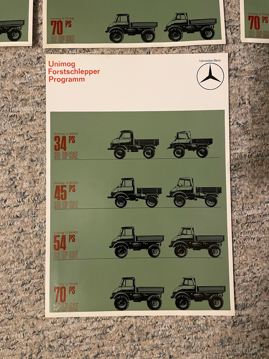 Prospekty Mercedes Unimog - 2