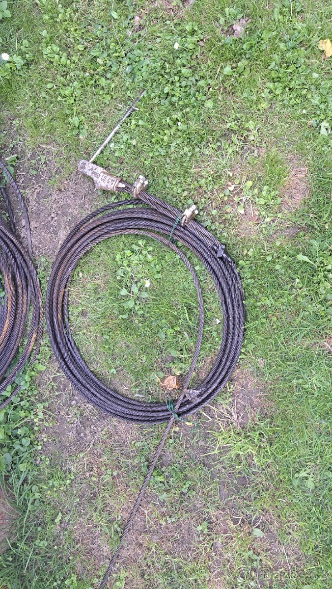 Ocelove lano 26 metrů, 120mm - 2