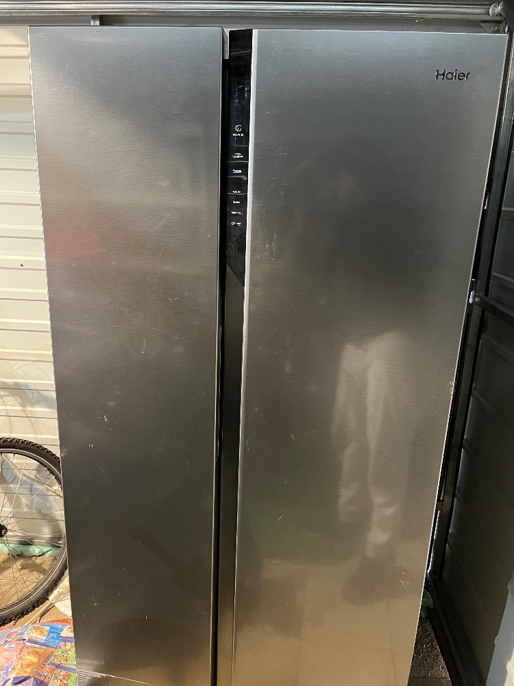 Americká lednice HAIER HSR3918ENPG - nejde - 2